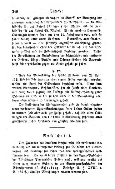 Zeitschrift fur deutsches Recht und deutsche Rechtswissenschaft