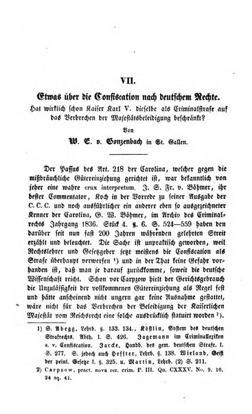 Zeitschrift fur deutsches Recht und deutsche Rechtswissenschaft