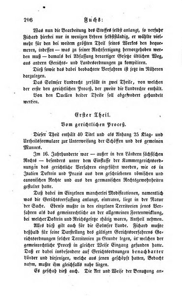 Zeitschrift fur deutsches Recht und deutsche Rechtswissenschaft