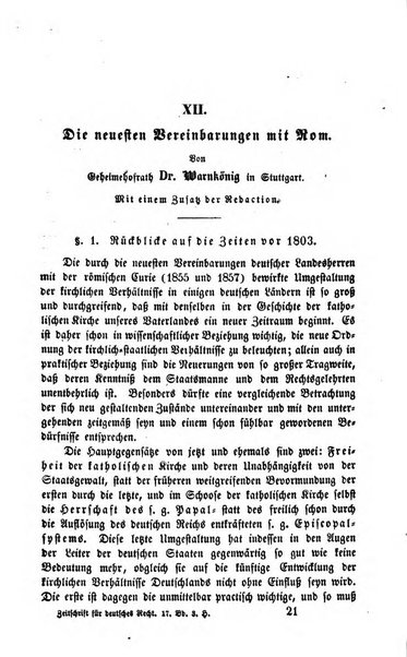 Zeitschrift fur deutsches Recht und deutsche Rechtswissenschaft