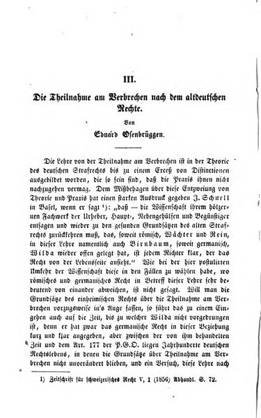 Zeitschrift fur deutsches Recht und deutsche Rechtswissenschaft