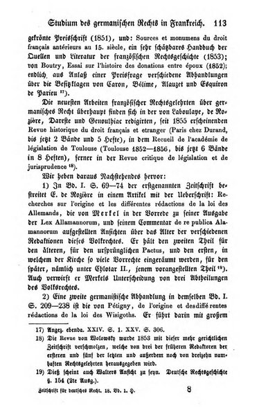 Zeitschrift fur deutsches Recht und deutsche Rechtswissenschaft