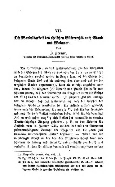 Zeitschrift fur deutsches Recht und deutsche Rechtswissenschaft