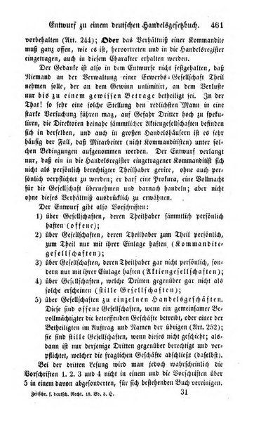 Zeitschrift fur deutsches Recht und deutsche Rechtswissenschaft