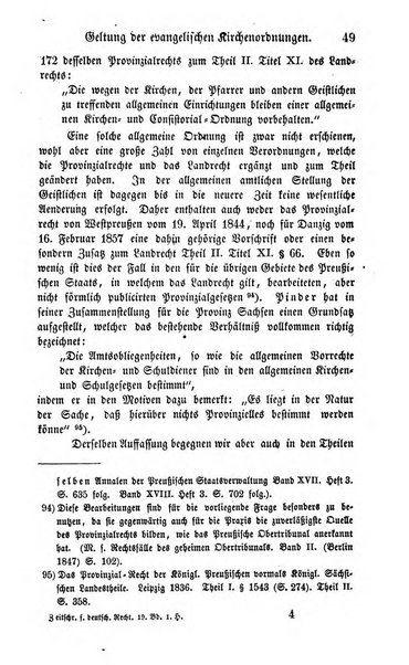 Zeitschrift fur deutsches Recht und deutsche Rechtswissenschaft