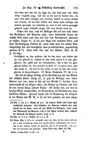 Zeitschrift fur deutsches Recht und deutsche Rechtswissenschaft