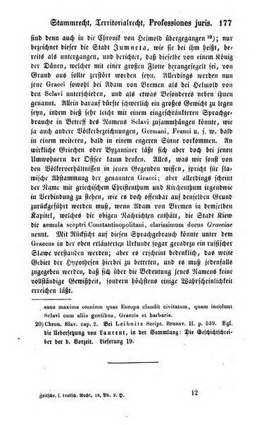 Zeitschrift fur deutsches Recht und deutsche Rechtswissenschaft