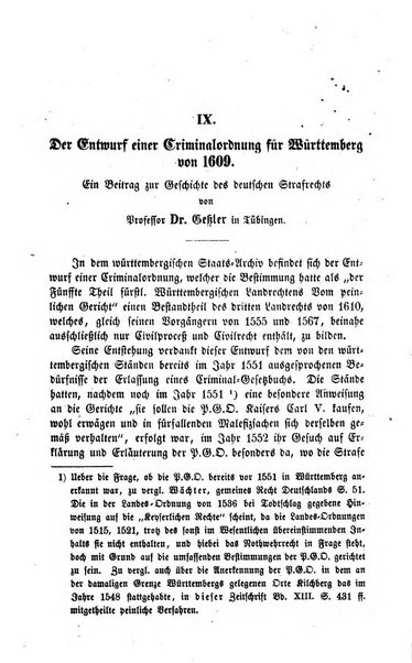 Zeitschrift fur deutsches Recht und deutsche Rechtswissenschaft