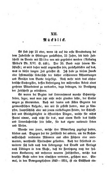 Zeitschrift fur deutsches Recht und deutsche Rechtswissenschaft