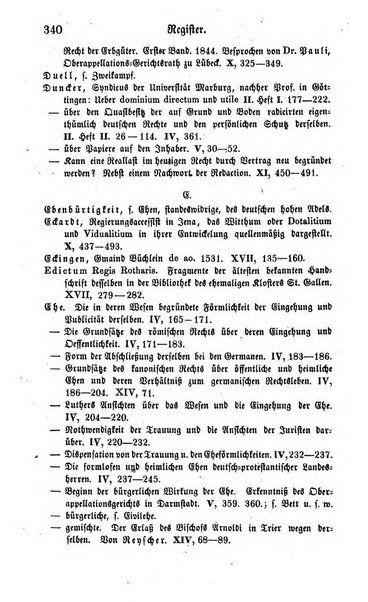 Zeitschrift fur deutsches Recht und deutsche Rechtswissenschaft