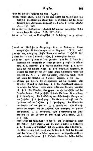 Zeitschrift fur deutsches Recht und deutsche Rechtswissenschaft