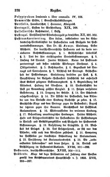 Zeitschrift fur deutsches Recht und deutsche Rechtswissenschaft