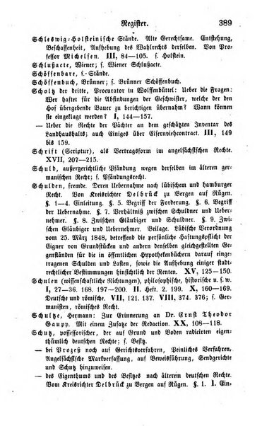 Zeitschrift fur deutsches Recht und deutsche Rechtswissenschaft