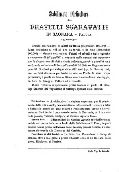 Il raccoglitore giornale agrario padovano