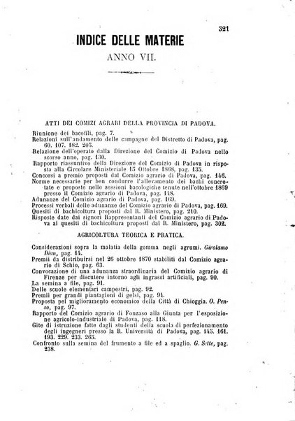 Il raccoglitore giornale agrario padovano