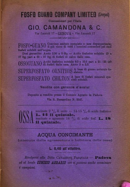 Il raccoglitore giornale agrario padovano