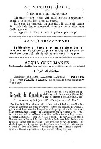 Il raccoglitore giornale agrario padovano