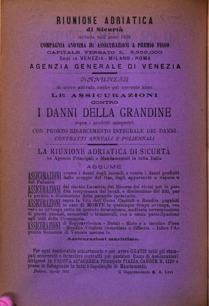 Il raccoglitore giornale agrario padovano