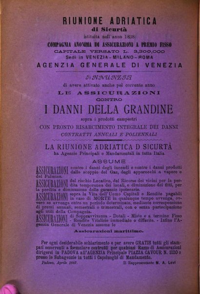 Il raccoglitore giornale agrario padovano