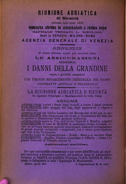 Il raccoglitore giornale agrario padovano