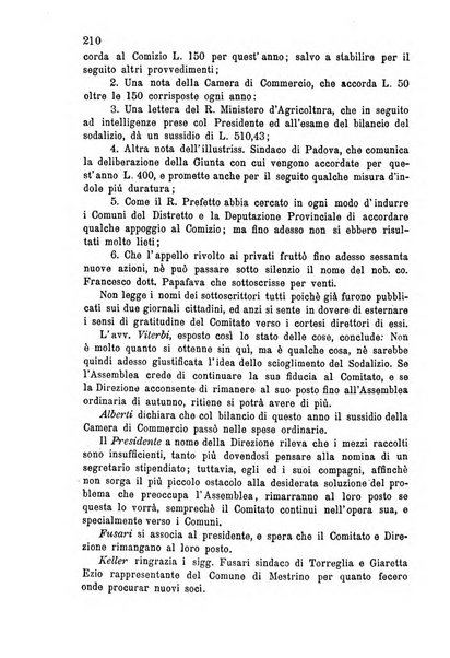 Il raccoglitore giornale agrario padovano