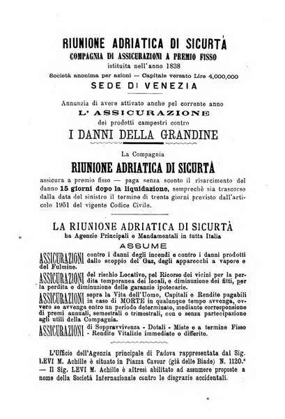 Il raccoglitore giornale agrario padovano