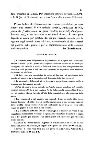 Il raccoglitore giornale agrario padovano