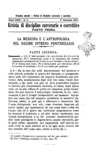 Rivista di discipline carcerarie e correttive