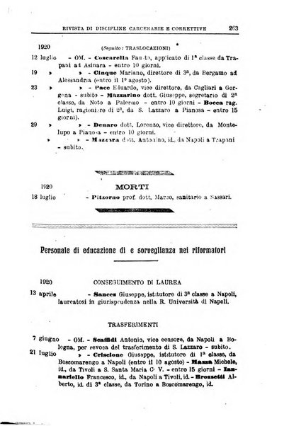 Rivista di discipline carcerarie e correttive