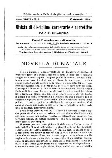 Rivista di discipline carcerarie e correttive