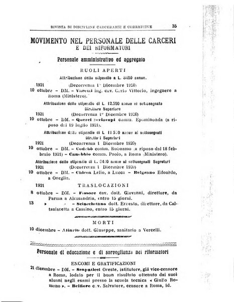 Rivista di discipline carcerarie e correttive