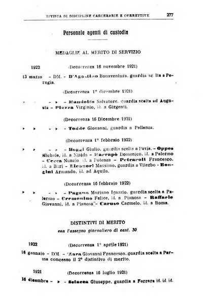 Rivista di discipline carcerarie e correttive