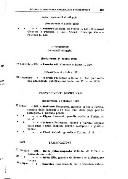 Rivista di discipline carcerarie e correttive