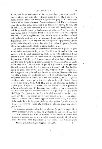 Archivio glottologico italiano. Supplementi