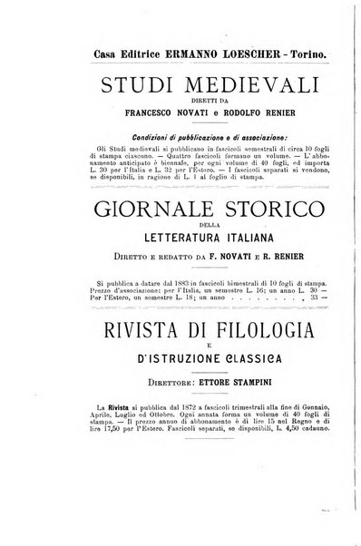 Archivio glottologico italiano. Supplementi