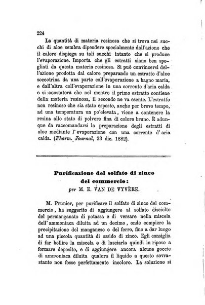 Annali di chimica applicata alla farmacia ed alla medicina