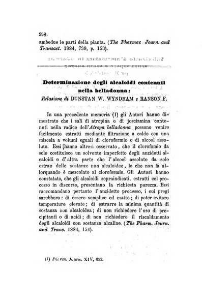 Annali di chimica applicata alla farmacia ed alla medicina