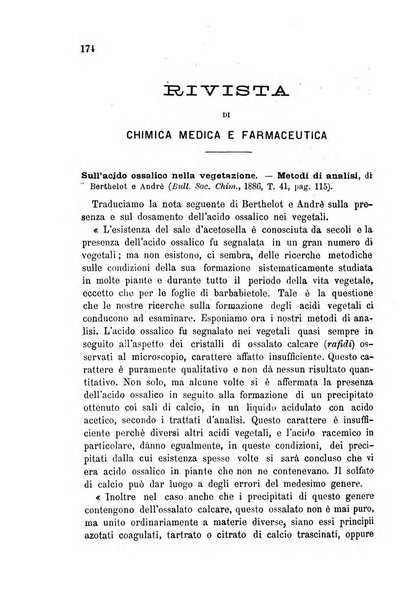 Annali di chimica e di farmacologia