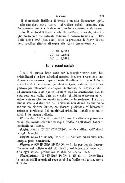 Annali di chimica e di farmacologia