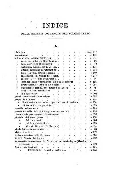 Annali di chimica e di farmacologia