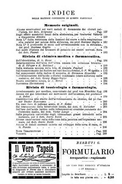 Annali di chimica e di farmacologia