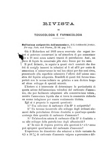 Annali di chimica e di farmacologia