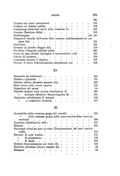 Annali di chimica e di farmacologia