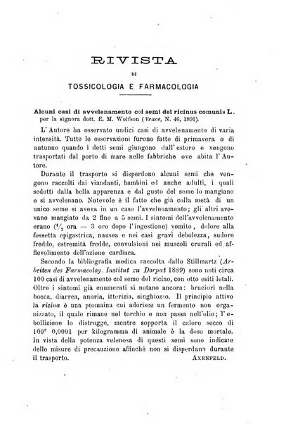 Annali di chimica e di farmacologia