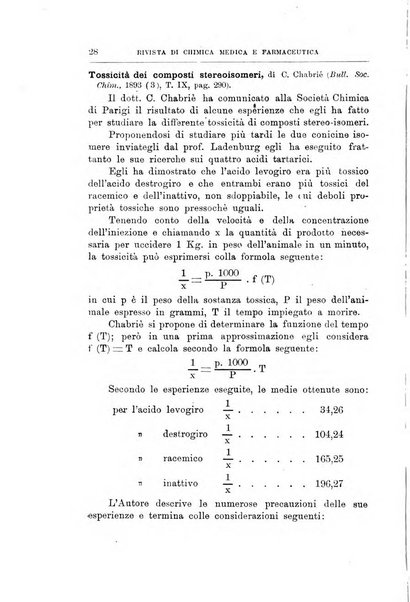 Annali di chimica e di farmacologia