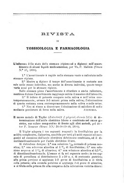 Annali di chimica e di farmacologia