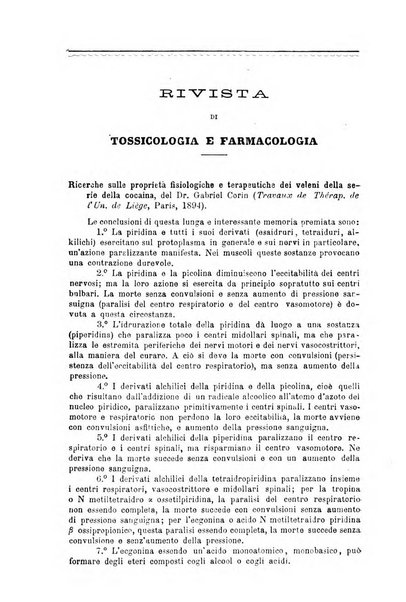 Annali di chimica e di farmacologia