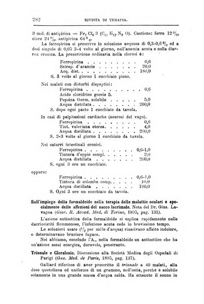 Annali di chimica e di farmacologia