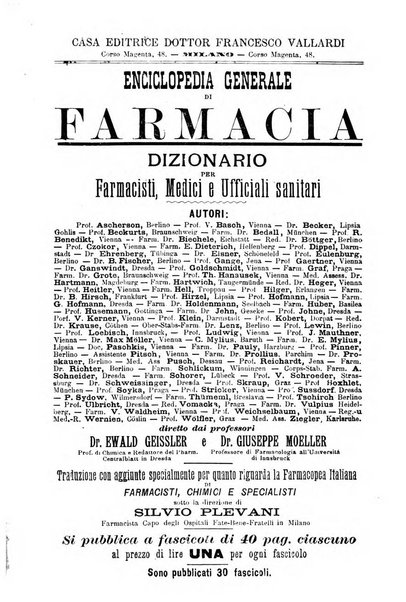 Annali di chimica e di farmacologia