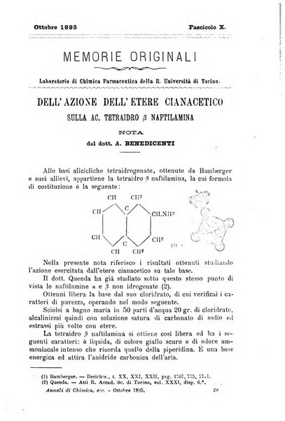 Annali di chimica e di farmacologia